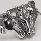 Silver Horse Bangle